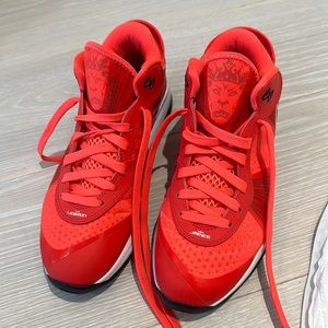 Nike Lebron 8 v2 low “solar red”